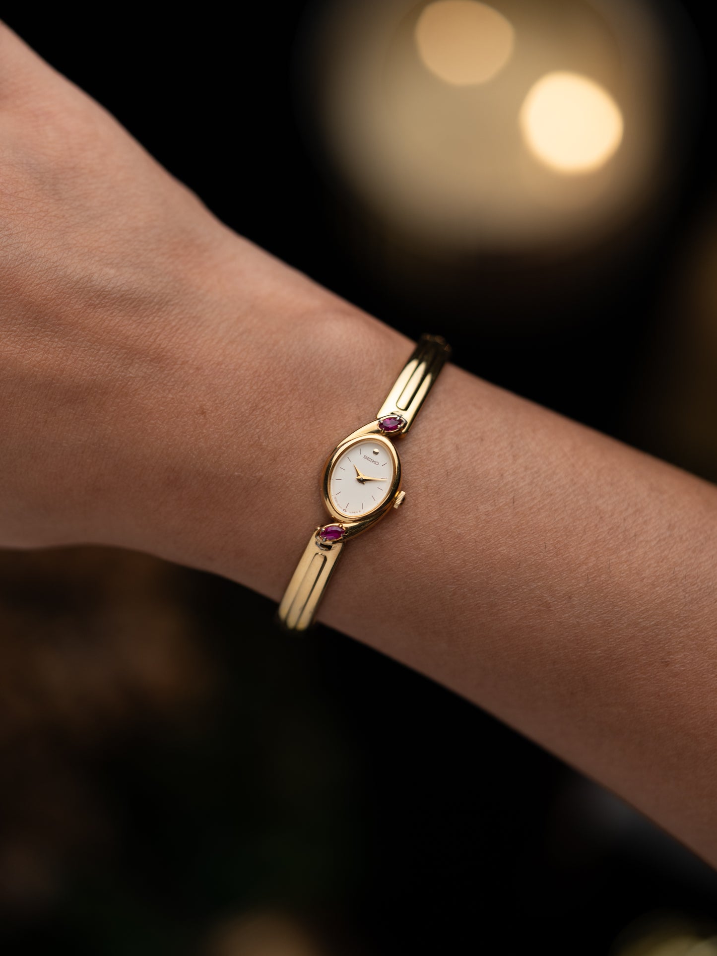 1980s Vintage Seiko Rubyshoulder
