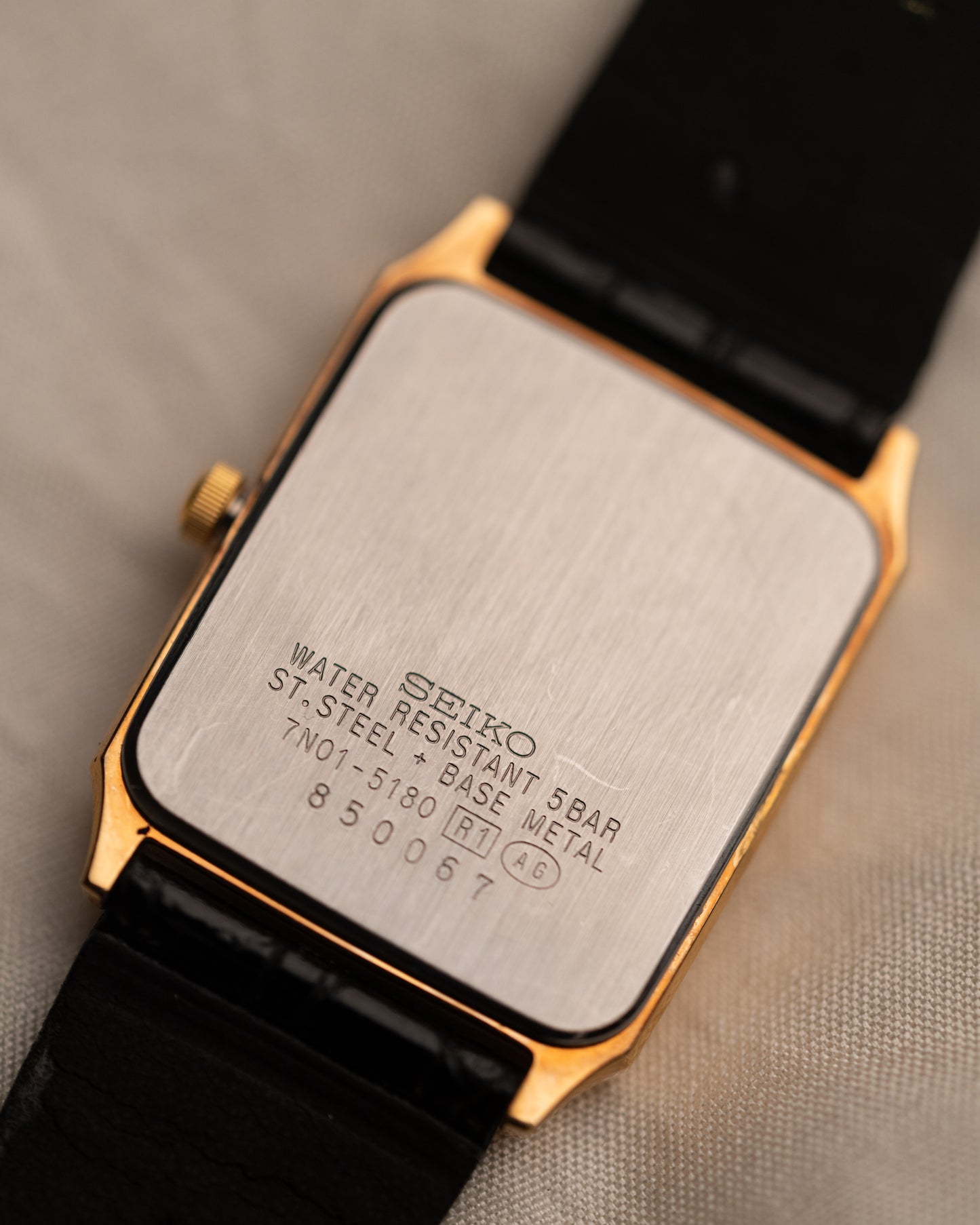 1990s Vintage Seiko Spirit Tank