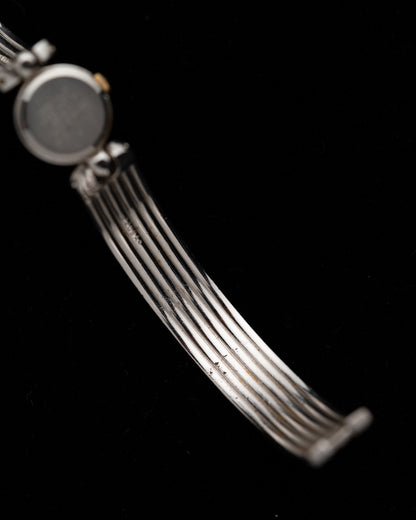 1990s Vintage Seiko Two Tone Fluted Bangle