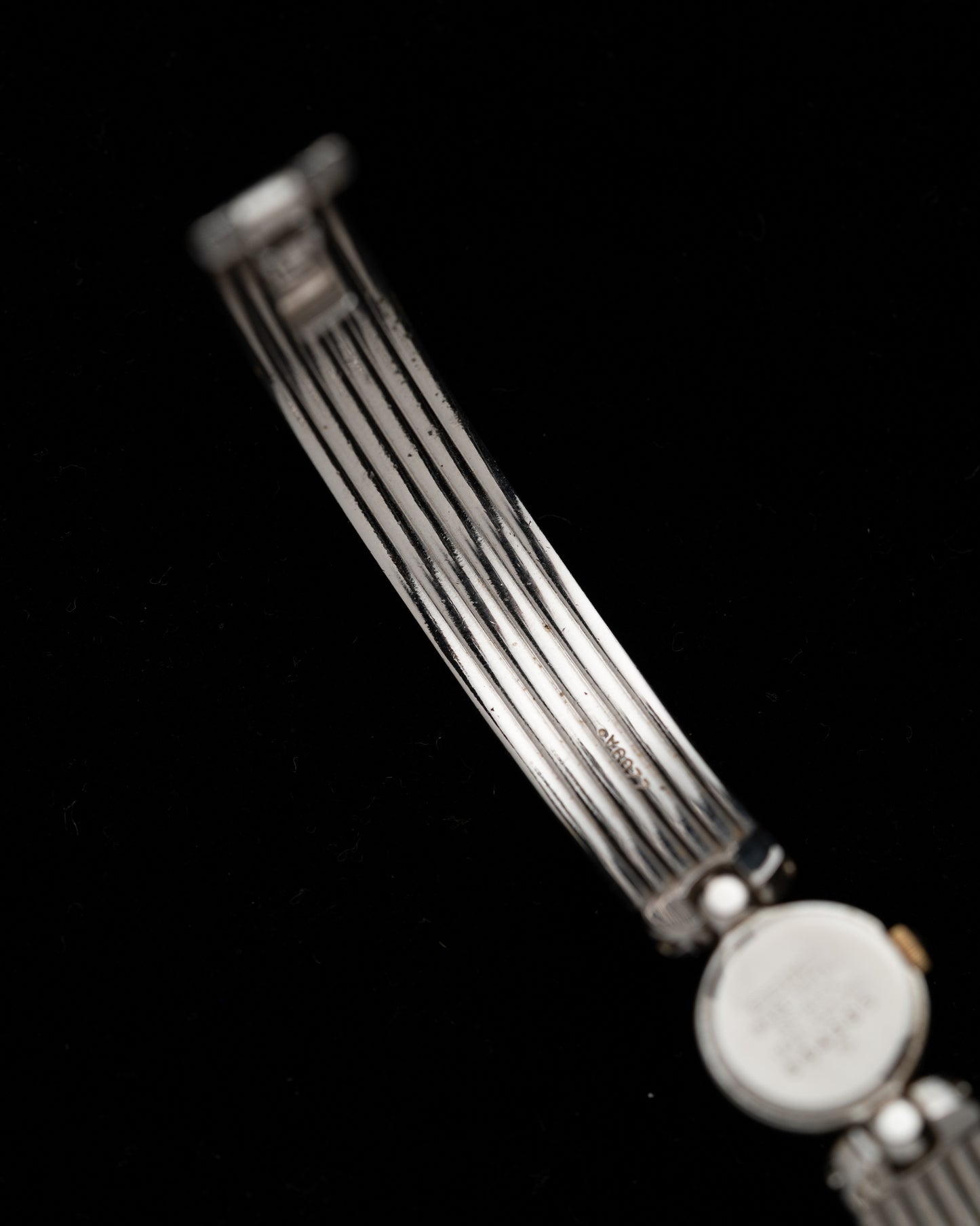 1990s Vintage Seiko Two Tone Fluted Bangle