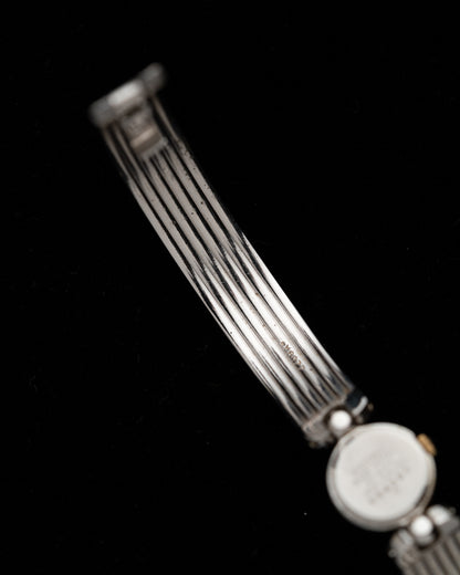 1990s Vintage Seiko Two Tone Fluted Bangle