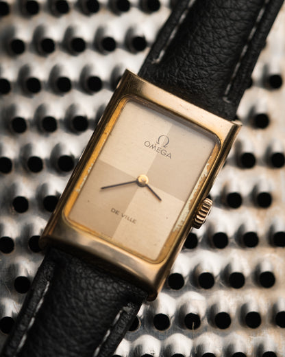 70s Vintage Omega de Ville Checkered Dial