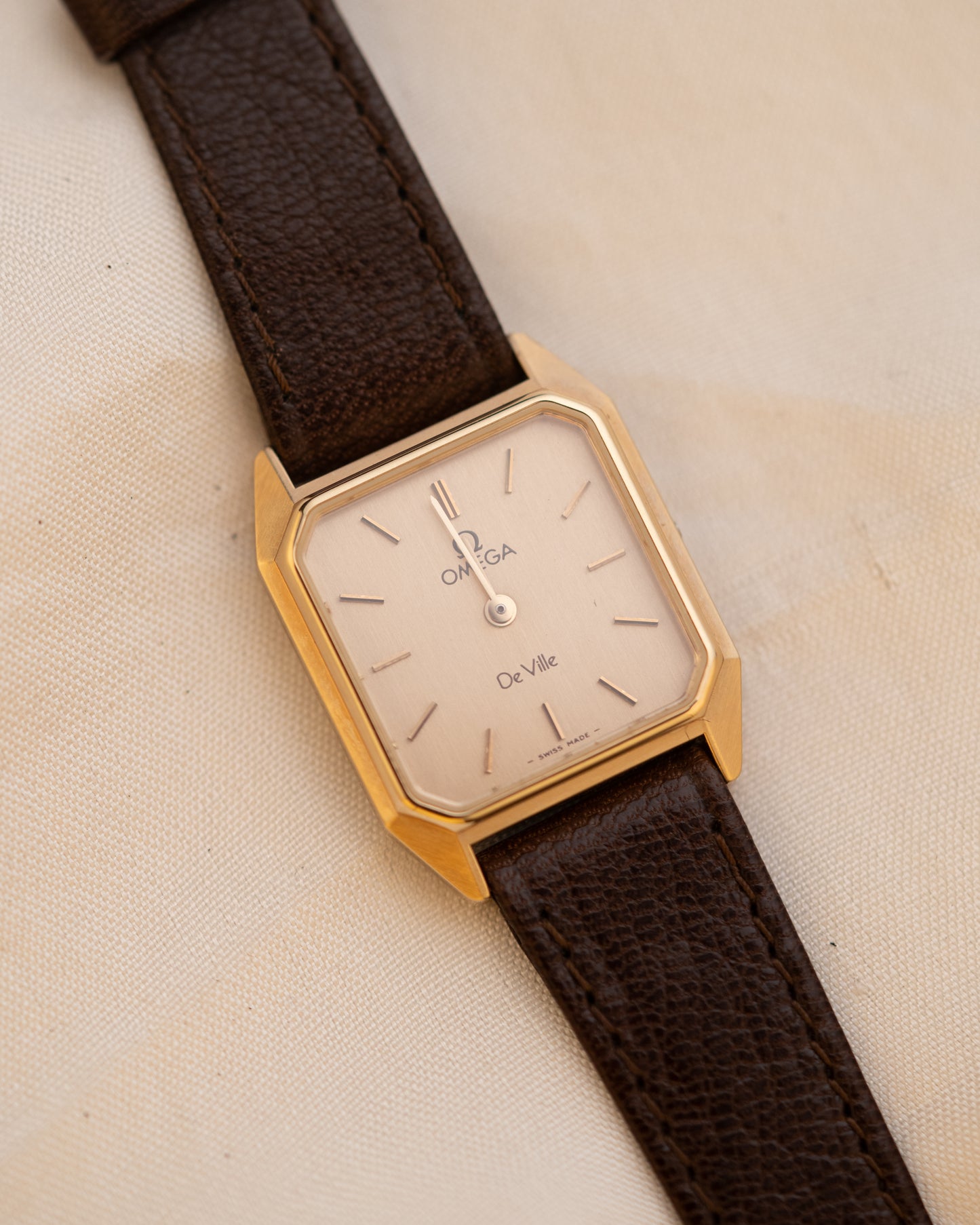 1980s Vintage Omega DeVille