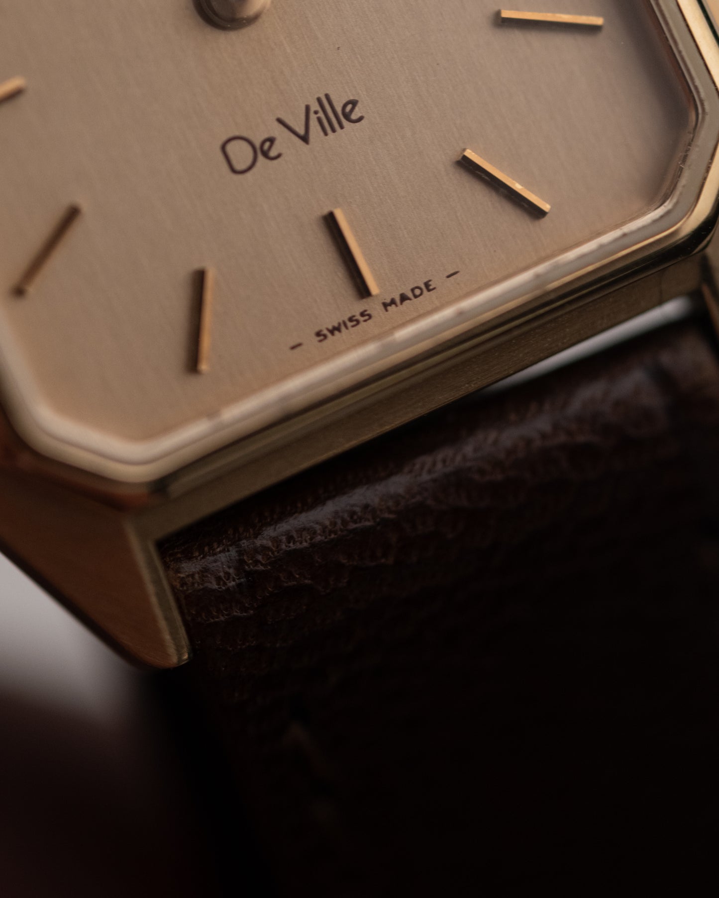 1980s Vintage Omega DeVille