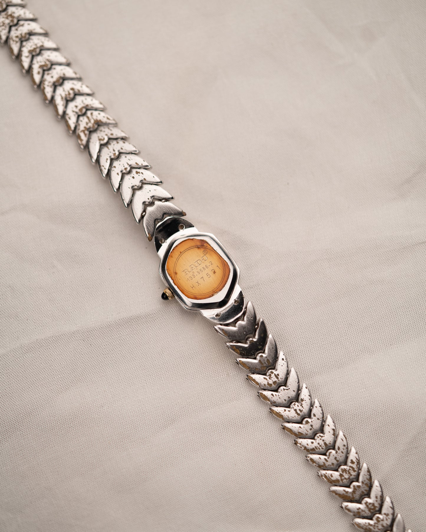 1990s Vintage Rado Leaf Link