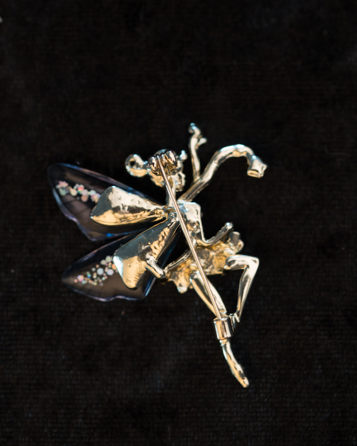 Enamel Fairy Brooch