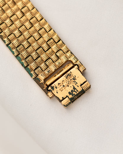 1980s Vintage Rado Gangster Basket-Weave