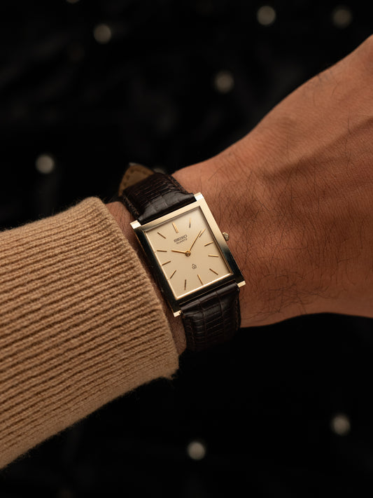 1980s Vintage Seiko Tank