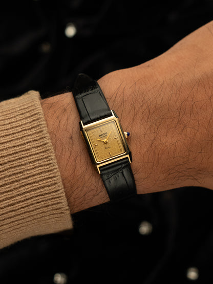 1980s Vintage Rado Louvre Tank