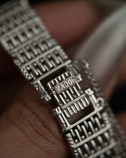 Vintage 1980s Rado Diamond Bezel