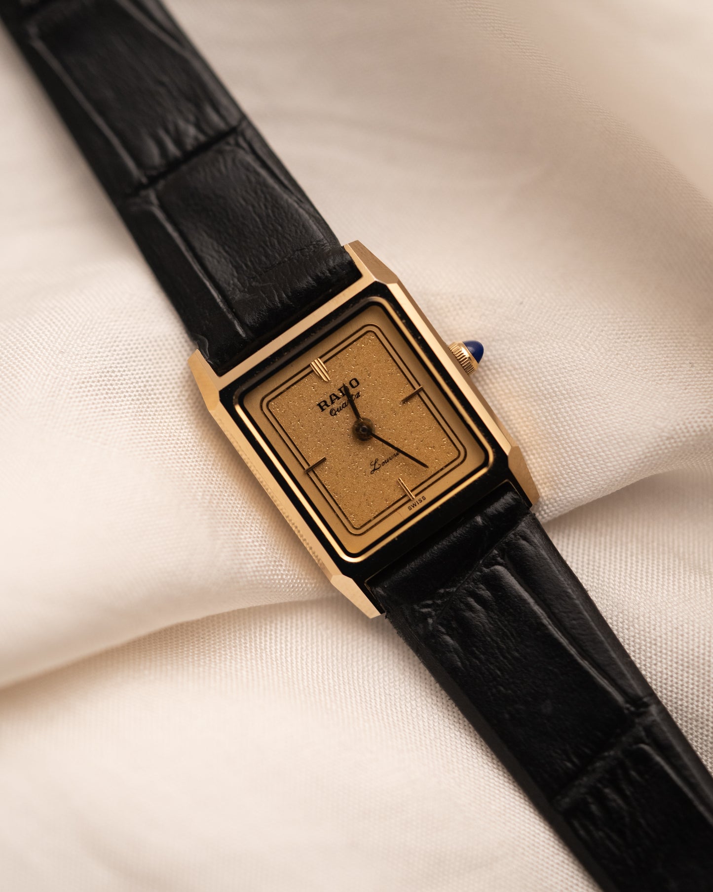 1980s Vintage Rado Louvre Tank