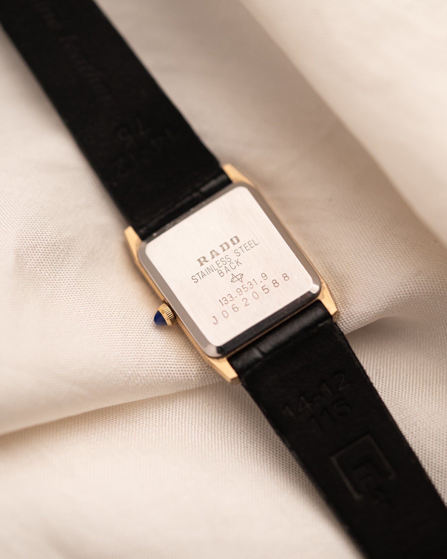 1980s Vintage Rado Louvre Tank