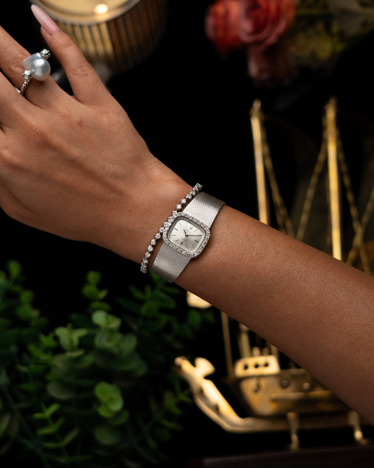 1970s Vintage Rolex in 18k WG/Silver