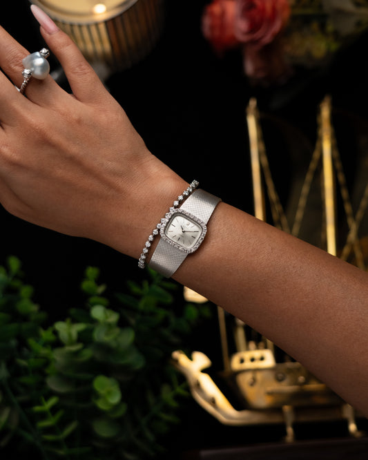1970s Vintage Rolex in 18k WG/Silver