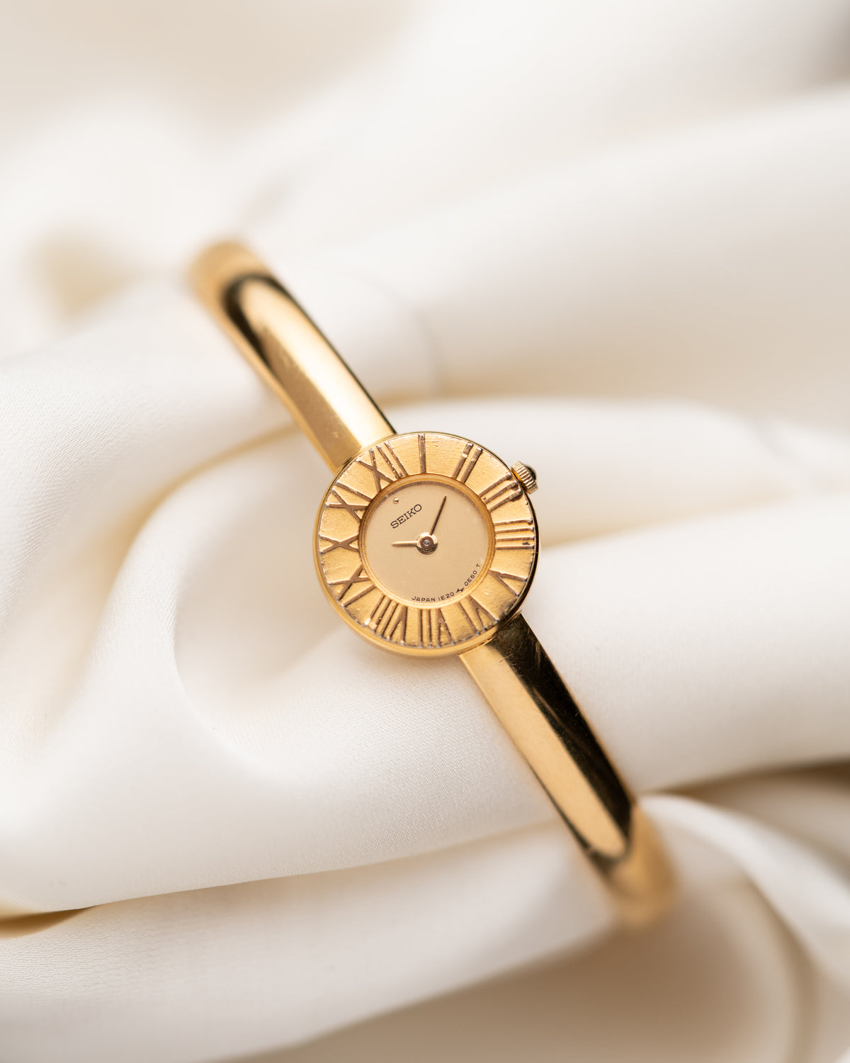 1980s Vintage Seiko Sunburst Bangle