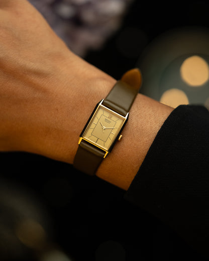 1980s Vintage Seiko Mini Tank