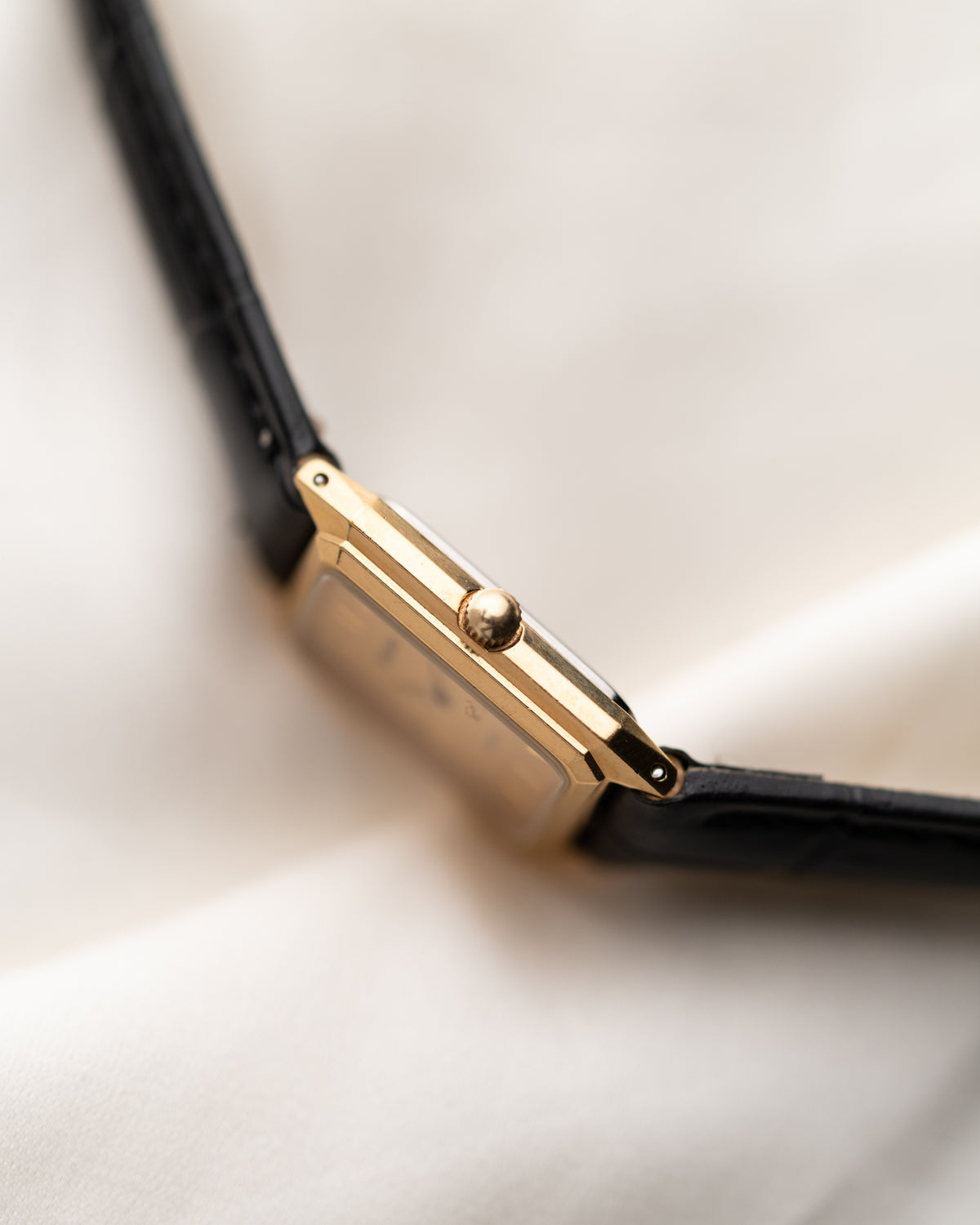 1990s Vintage Rado Faceted Tank