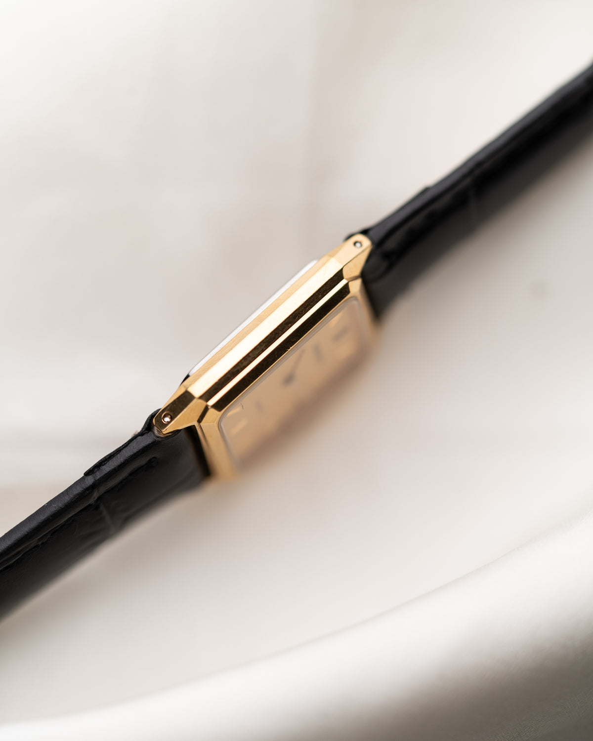1990s Vintage Rado Faceted Tank