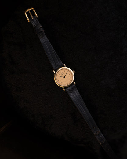 Vintage 1980s Omega de Ville Tapestry Dial