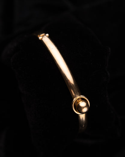 1980s Vintage Seiko Gold Bangle