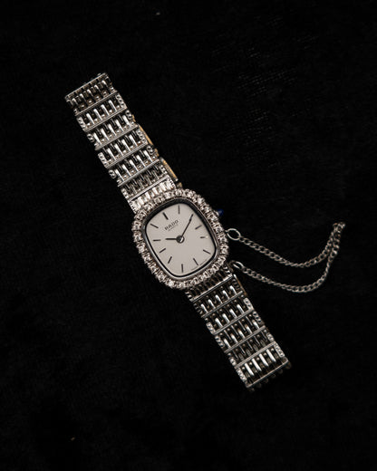 Vintage 1980s Rado Diamond Bezel