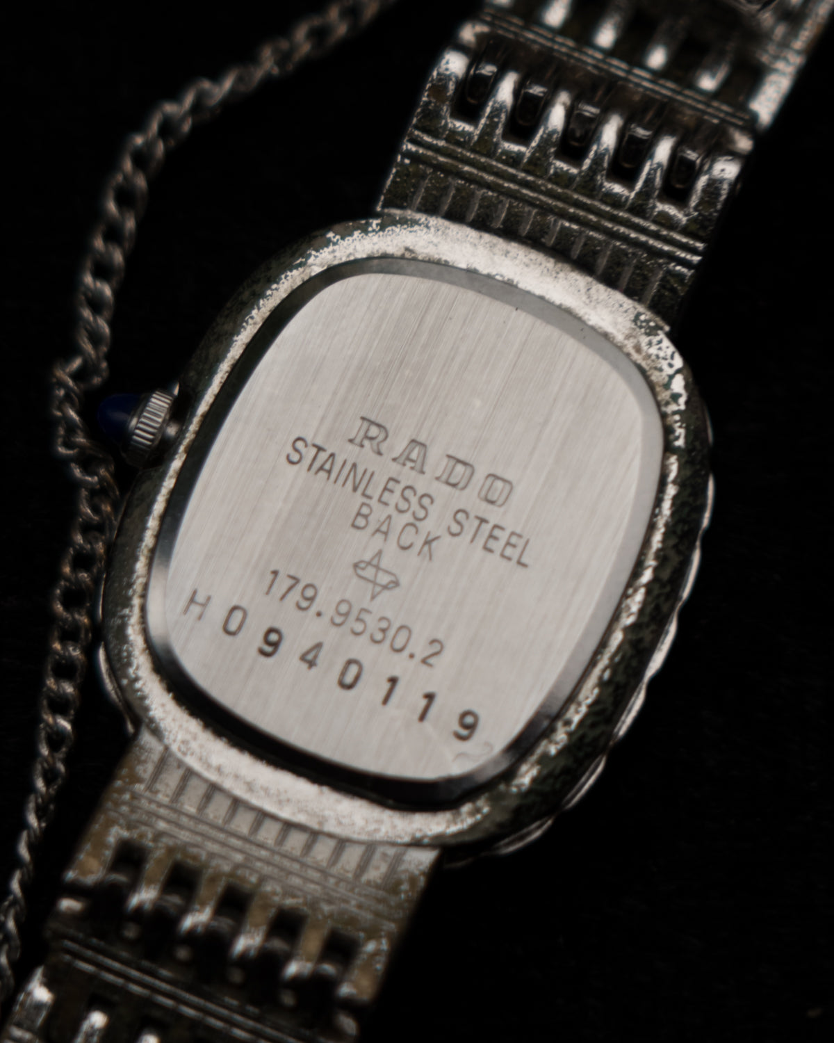 Vintage 1980s Rado Diamond Bezel