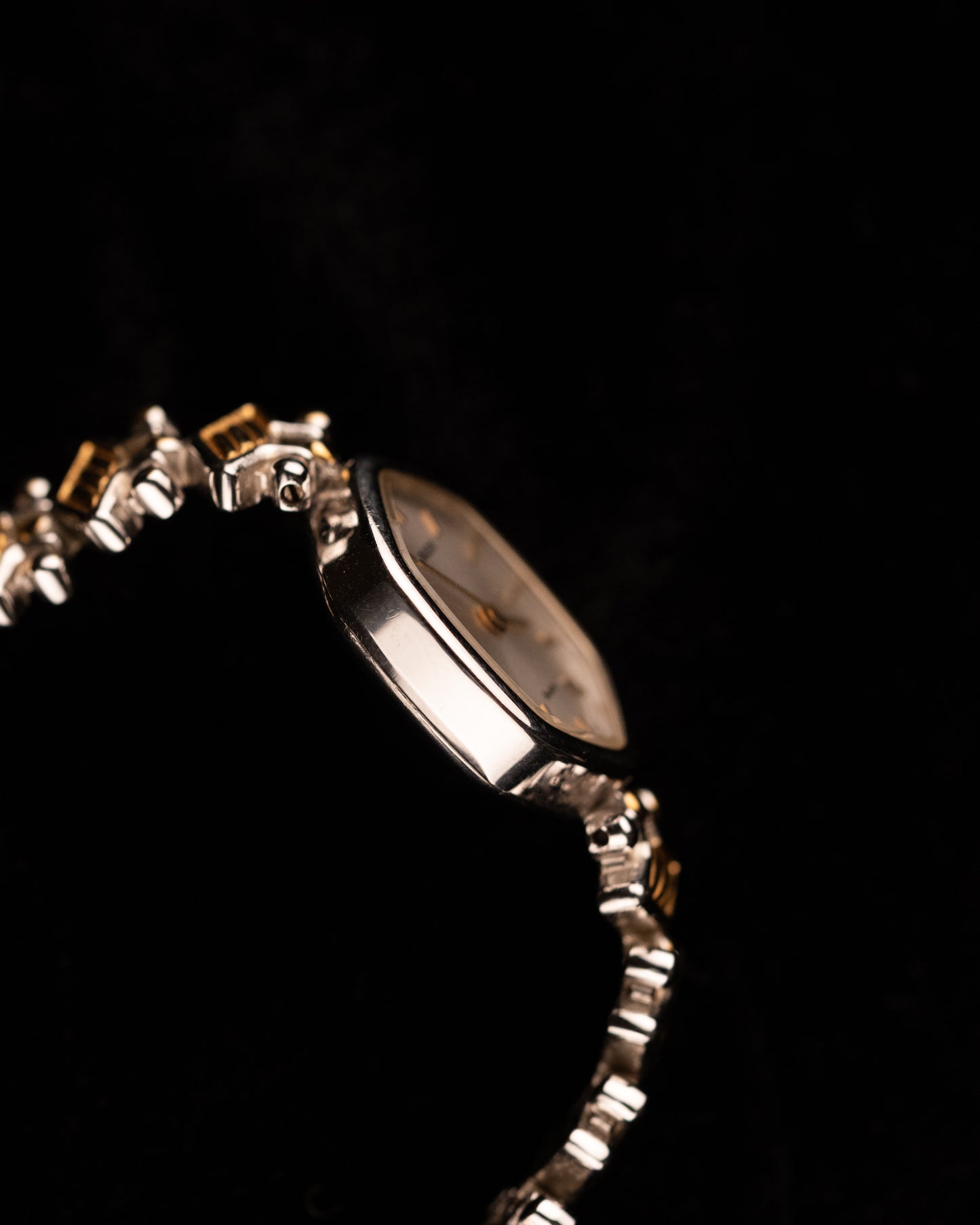1990s Vintage Rado Hexagon Dual Tone