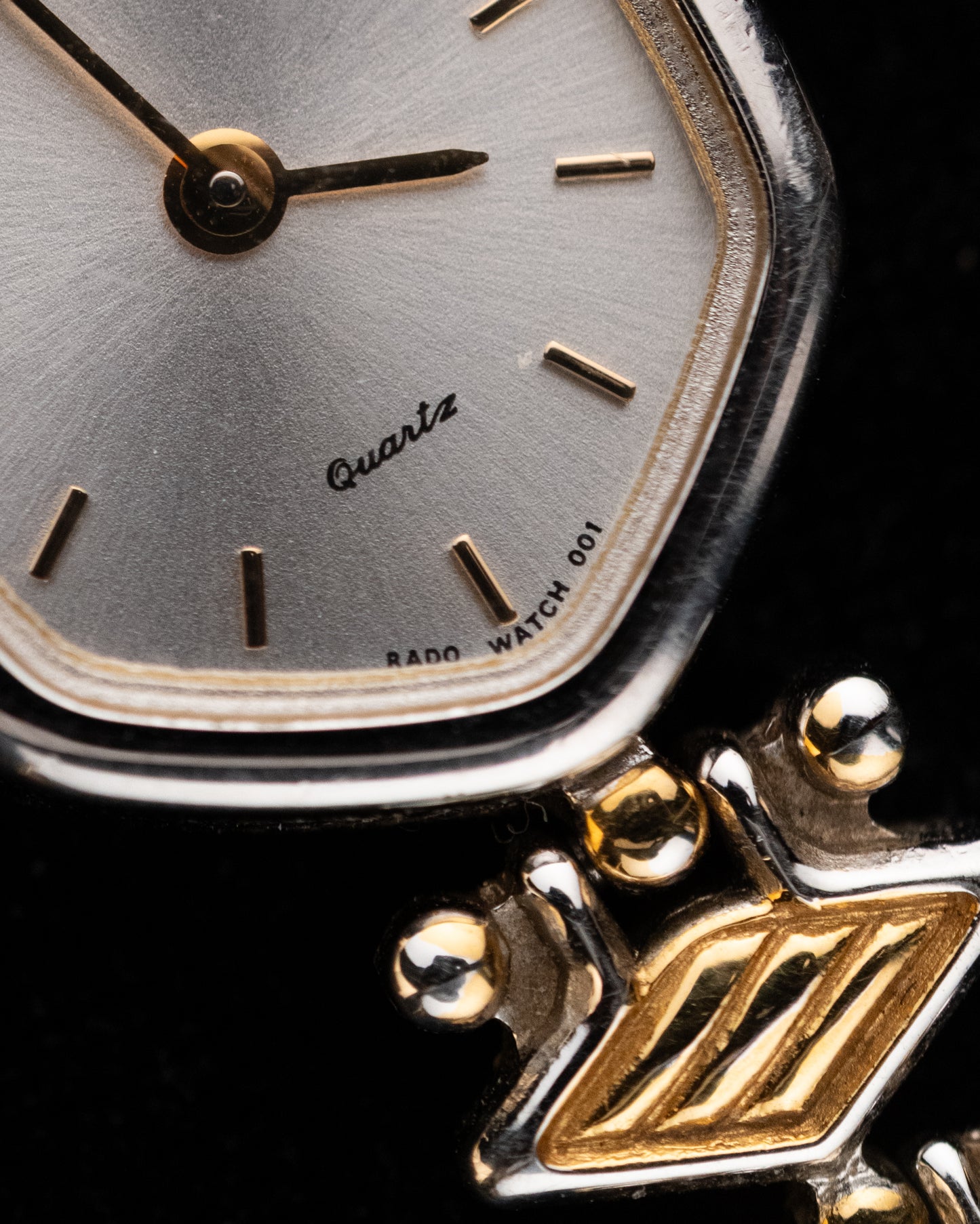1990s Vintage Rado Hexagon Dual Tone