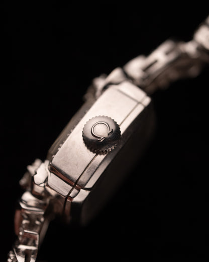 1950s Vintage Omega Cushion Case in 14k WG