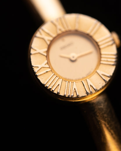1980s Vintage Seiko Gold Bangle