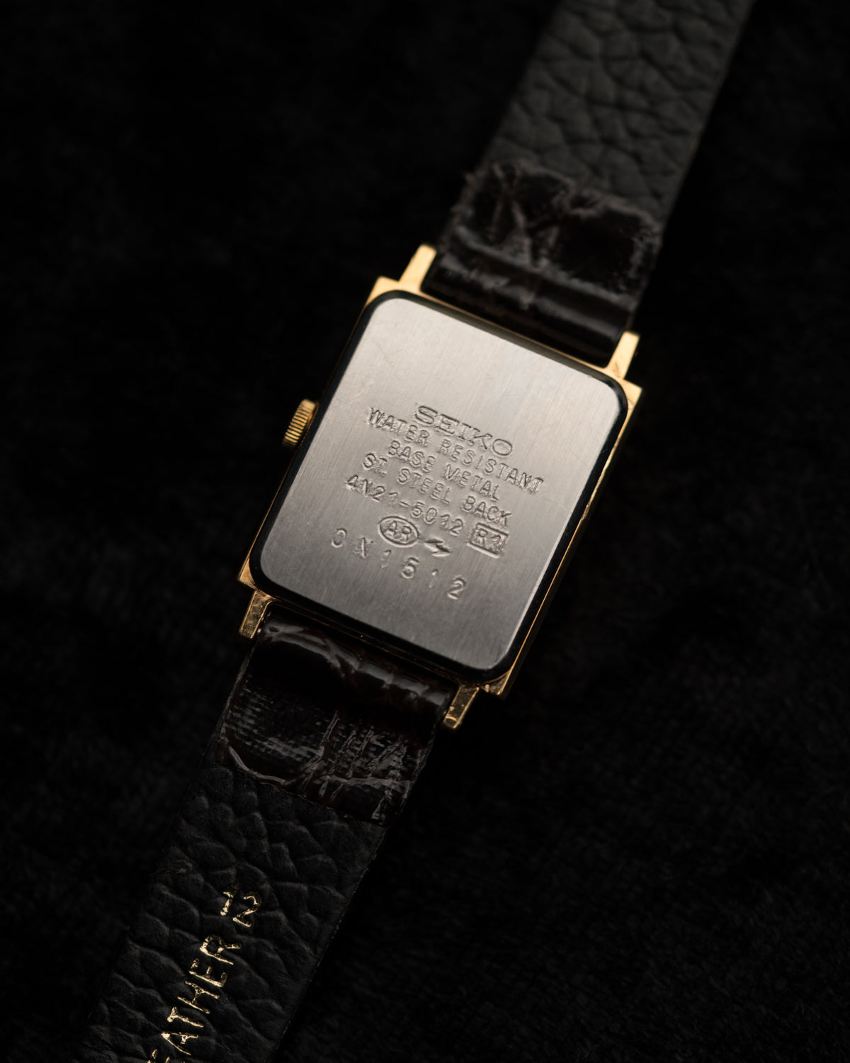 Vintage 1980s Seiko Mini Tank