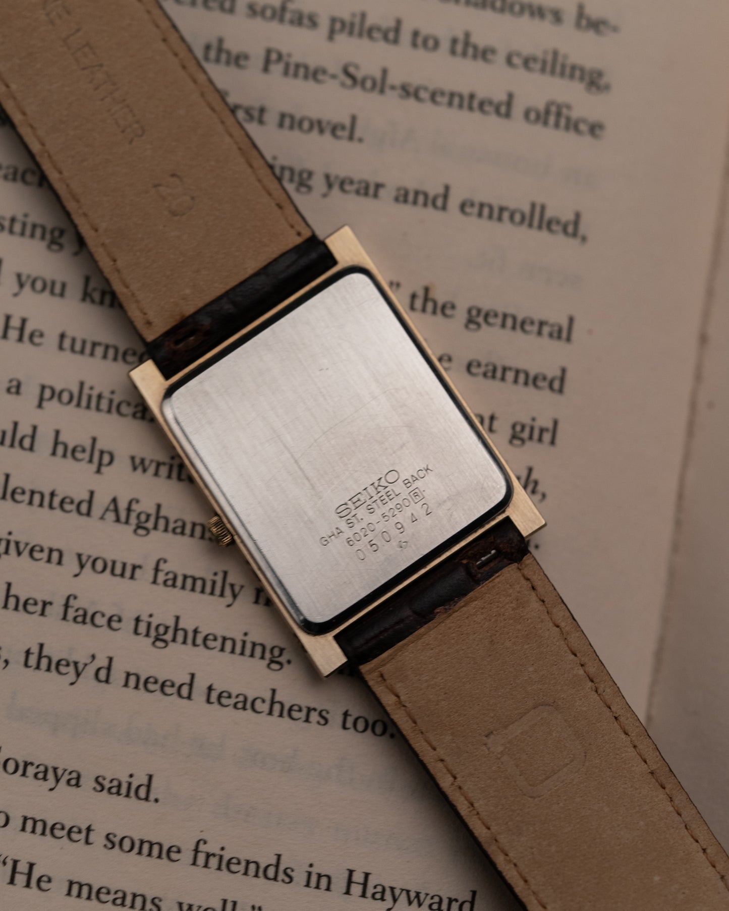 1980s Vintage Seiko Tank