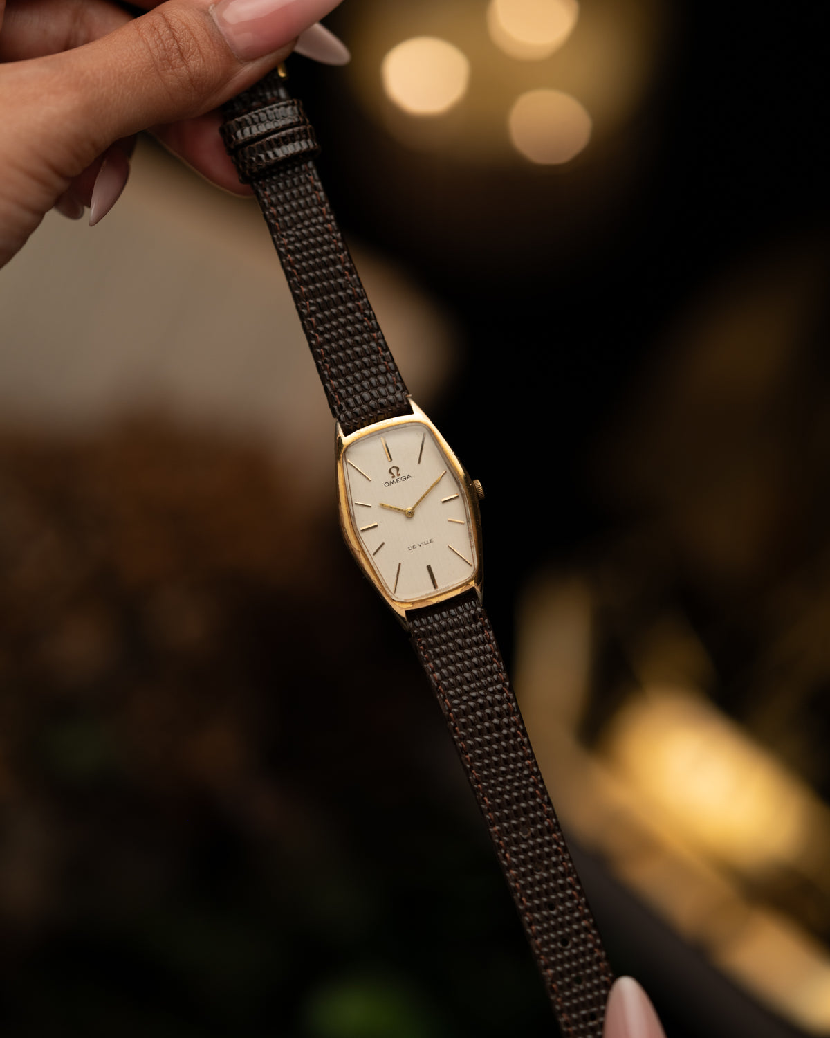 1980s Vintage Omega De Ville