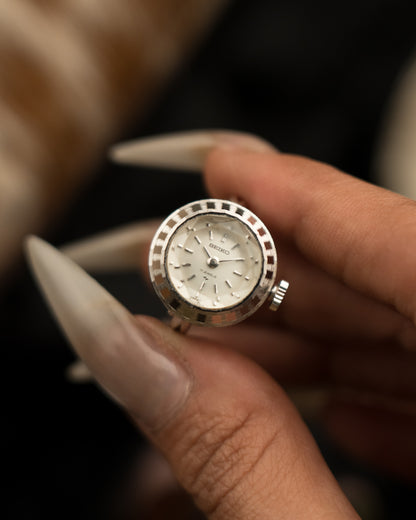 Vintage Hand Wound Seiko Ring