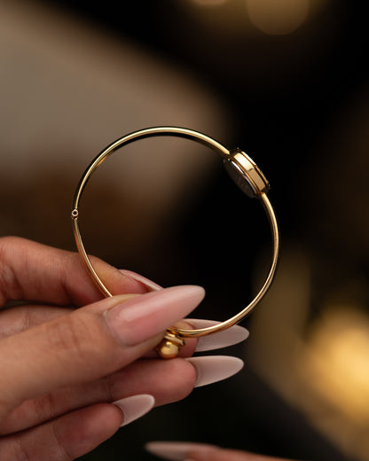 1980s Vintage Seiko Sunburst Bangle