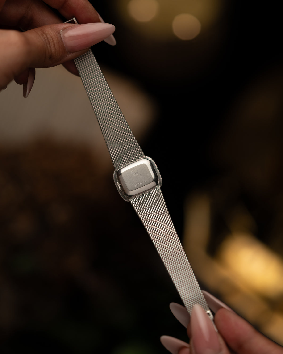 1970s Vintage Rolex in 18k WG/Silver