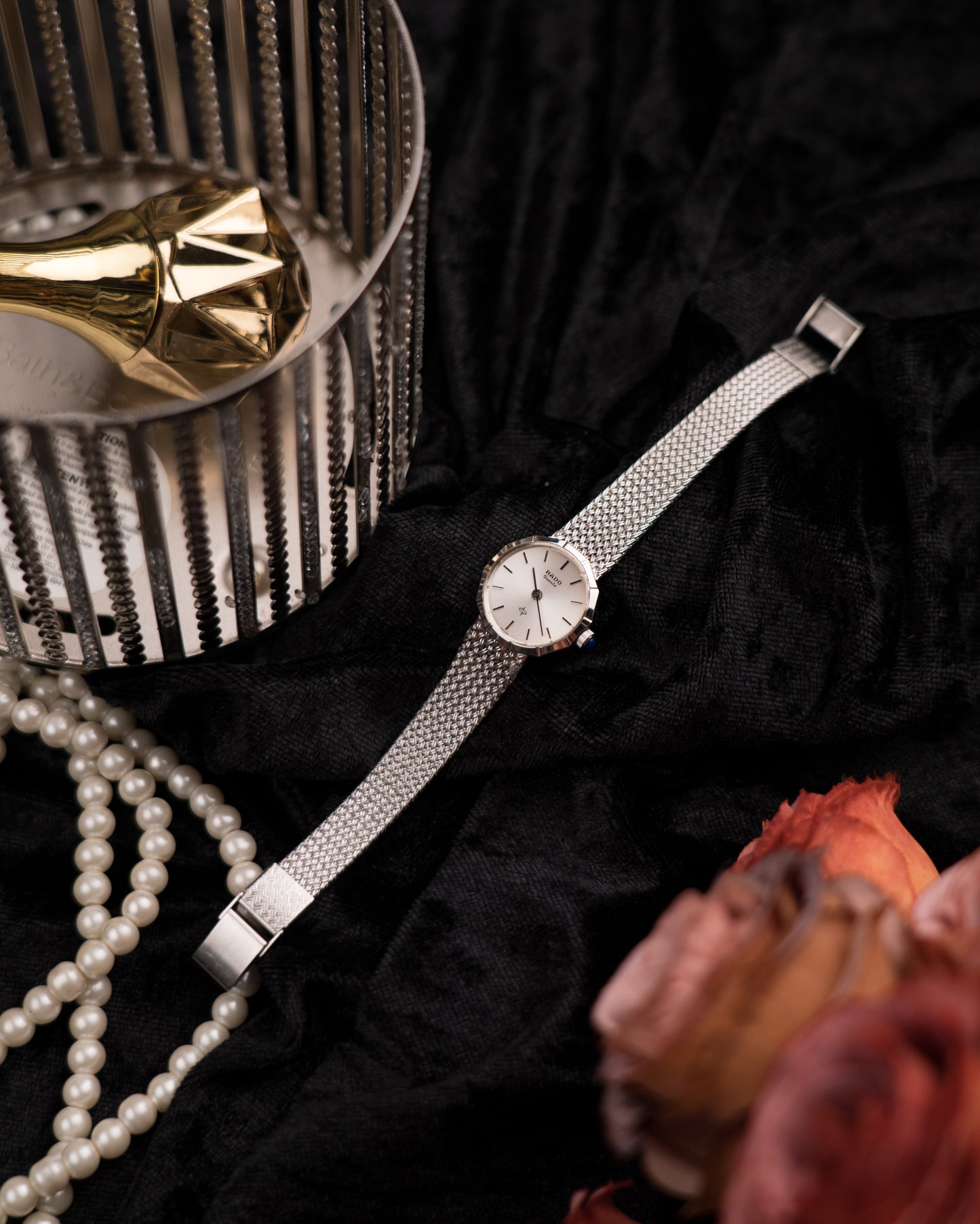 Vintage Rado Integrated Bracelet Watch