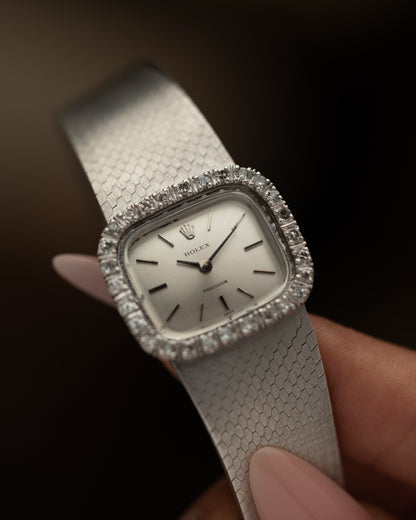 1970s Vintage Rolex in 18k WG/Silver