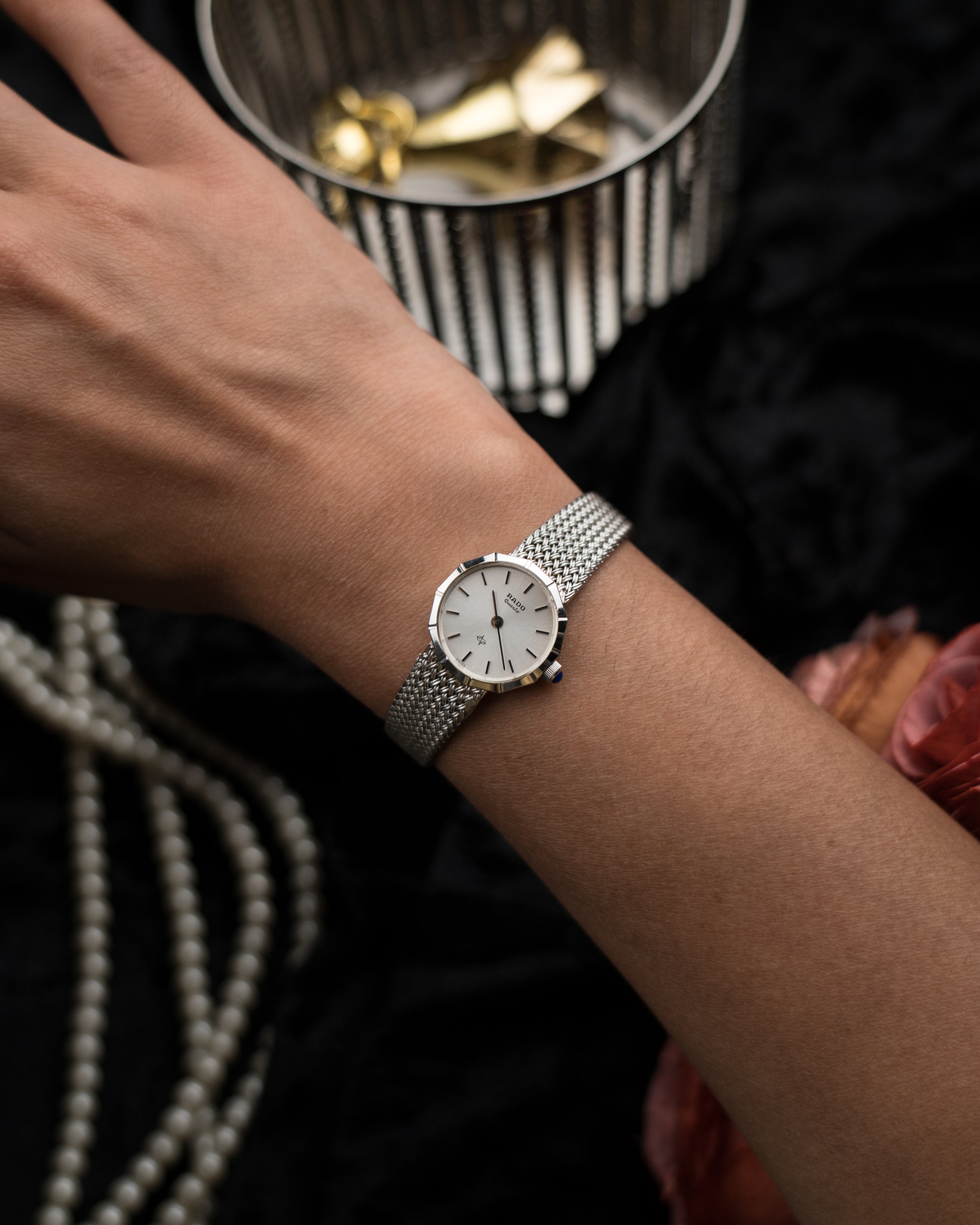 Vintage Rado Integrated Bracelet Watch