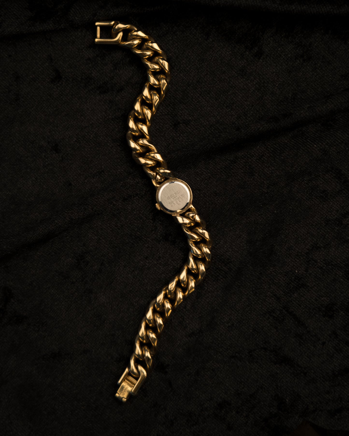 Vintage 1990s Seiko Chain Bracelet Watch