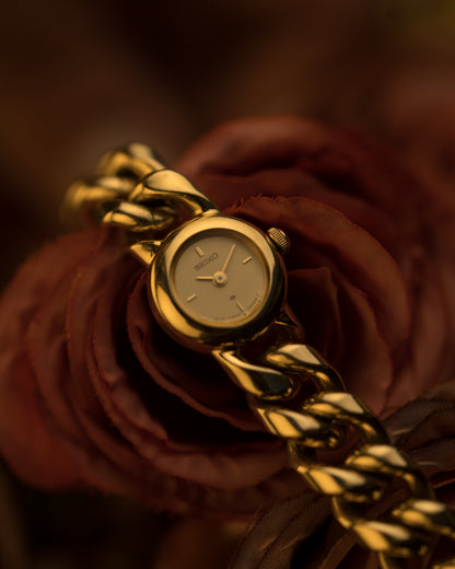 Vintage 1990s Seiko Chain Bracelet Watch