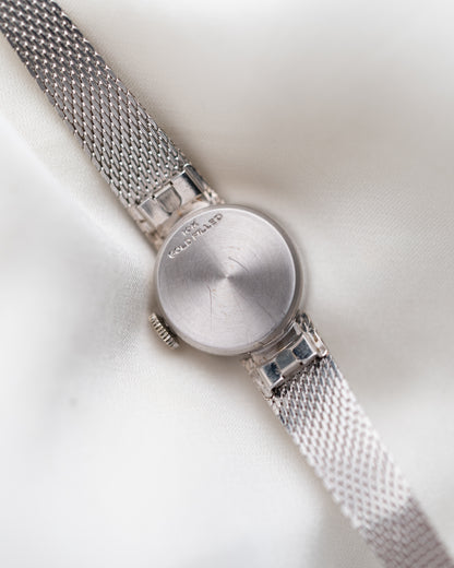 1960s Vintage Longines 10k Gold Filled Diamond Shoulder
