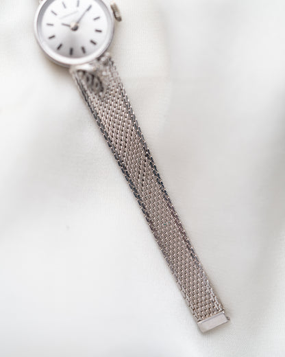 1960s Vintage Longines 10k Gold Filled Diamond Shoulder