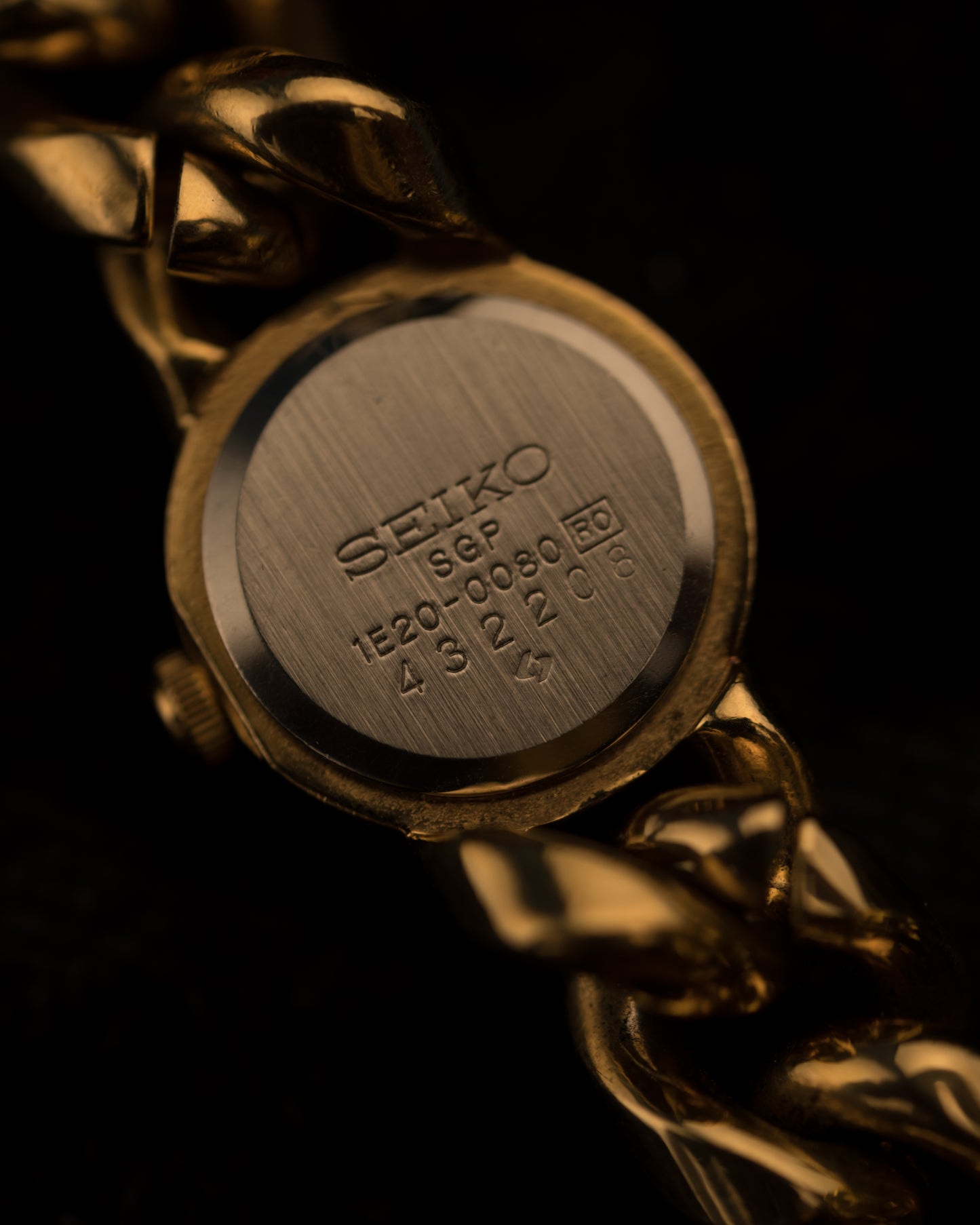 Vintage 1990s Seiko Chain Bracelet Watch