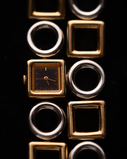 1980s Vintage Seiko Dual Toned