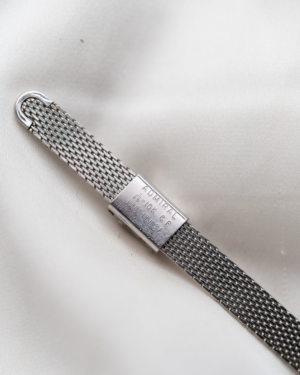 1960s Vintage Longines 10k Gold Filled Diamond Shoulder