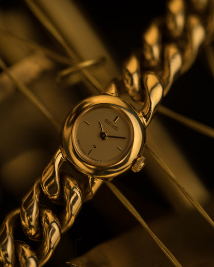 Vintage 1990s Seiko Chain Bracelet Watch