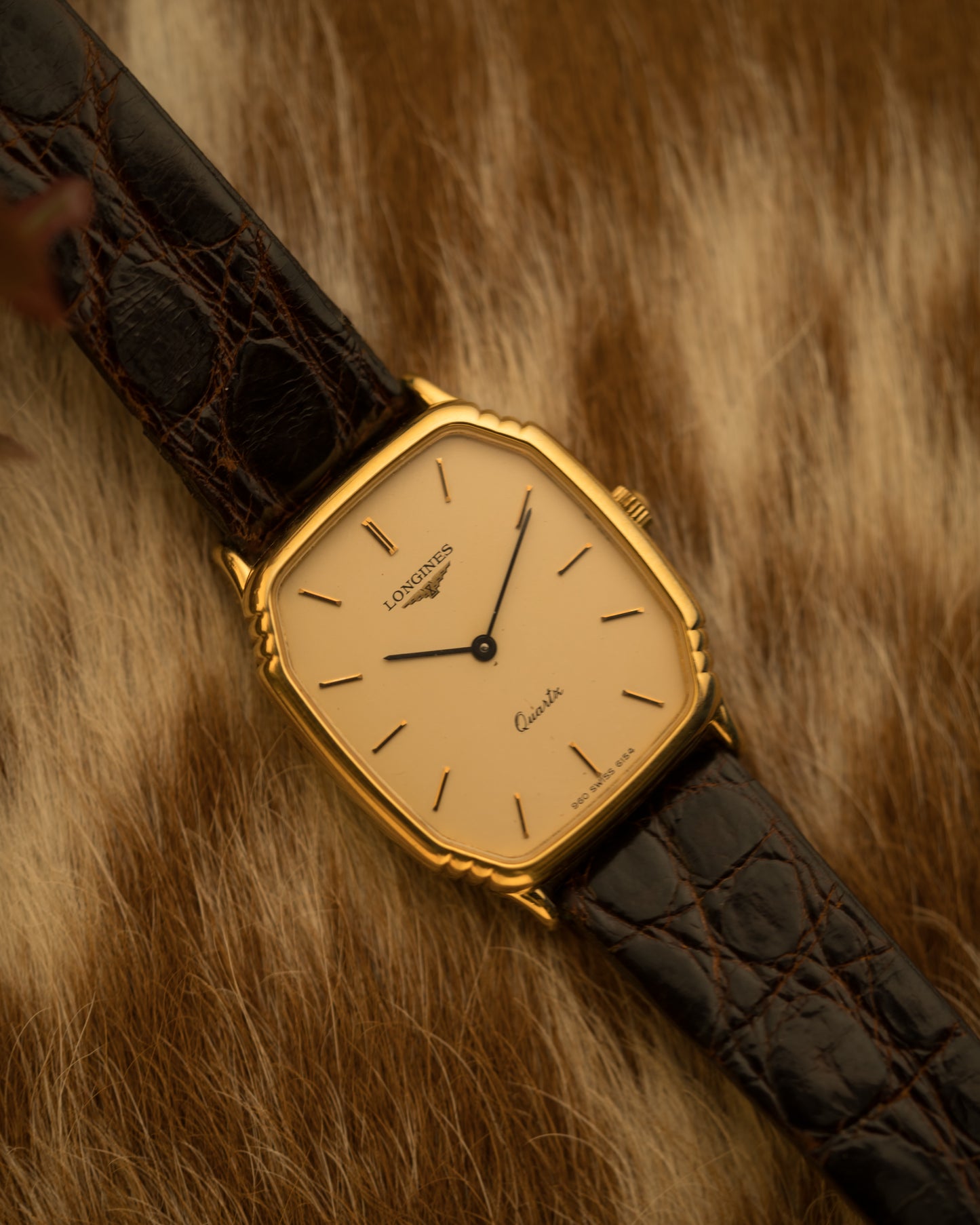 Vintage 1970s Longines Gold Watch