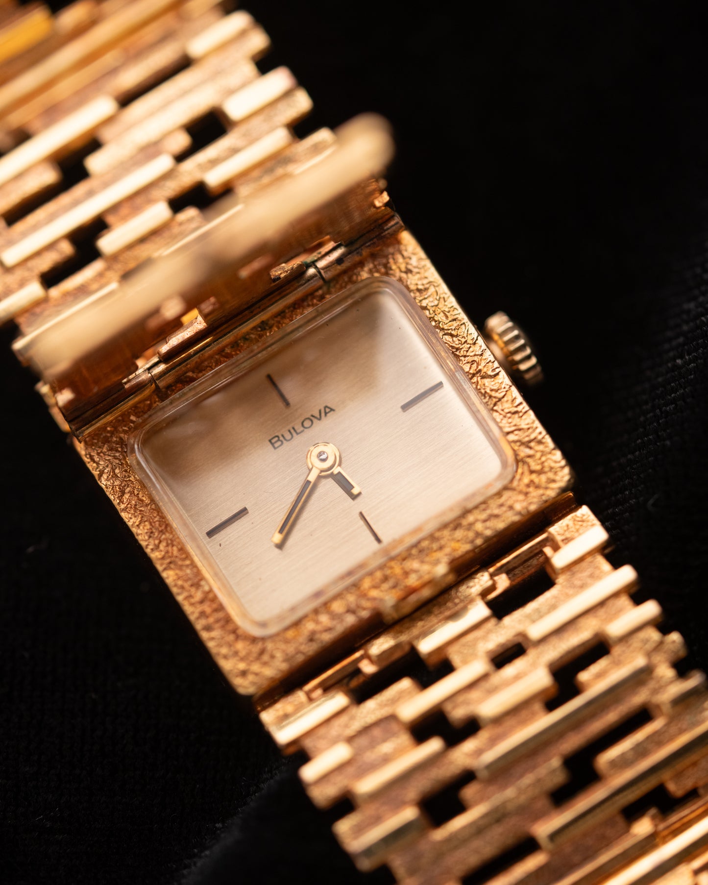 1970s Bulova Hidden Face