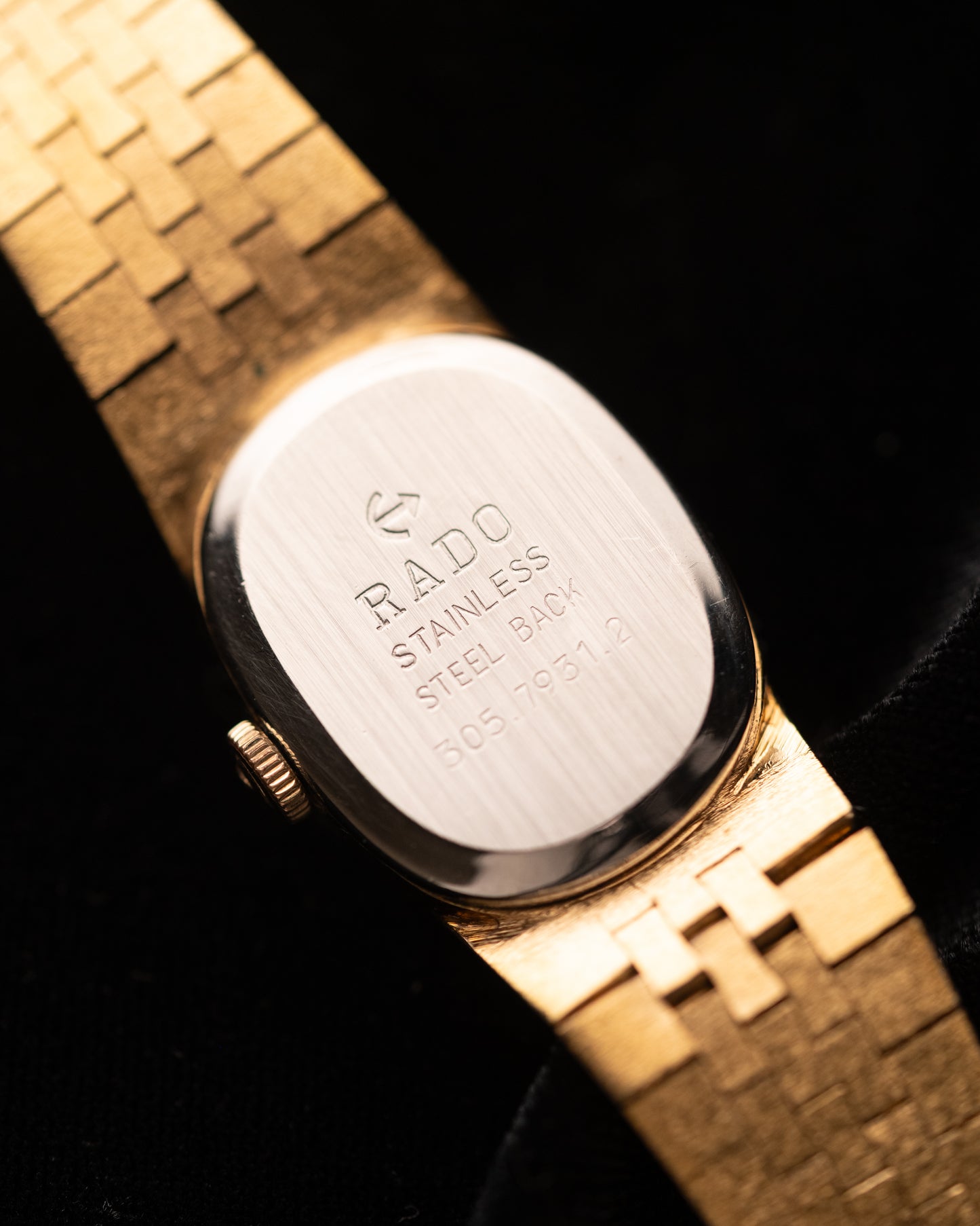 1970s Rado Bark Bracelet